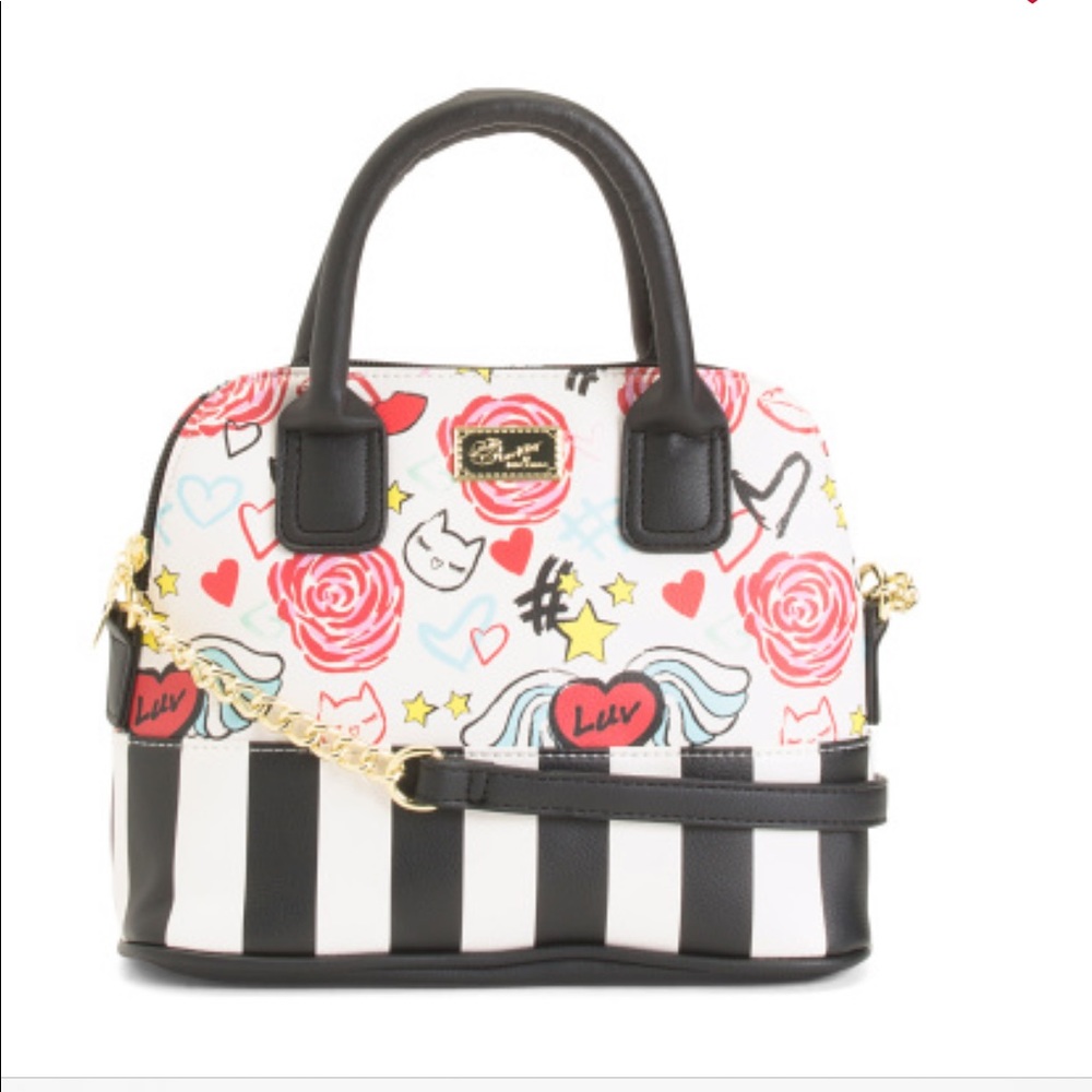 🎉HP🎉BETSEY JOHNSON DOME SATCHEL CROSSBODY